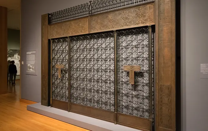 Elevator screen from the Chicago Stock Exchange